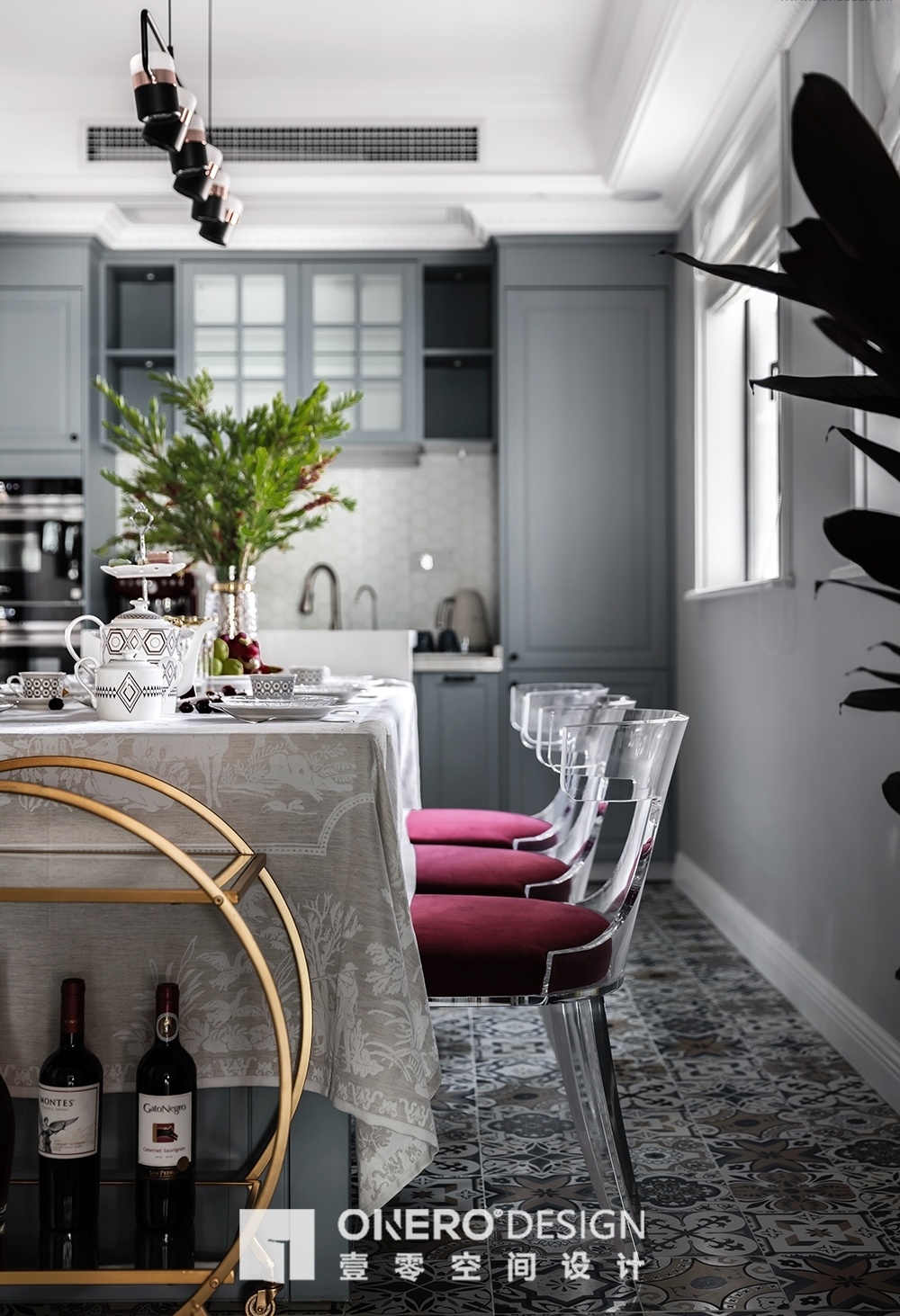 武汉华侨城欧式大宅摩登变身，去风格化艺术之家-33