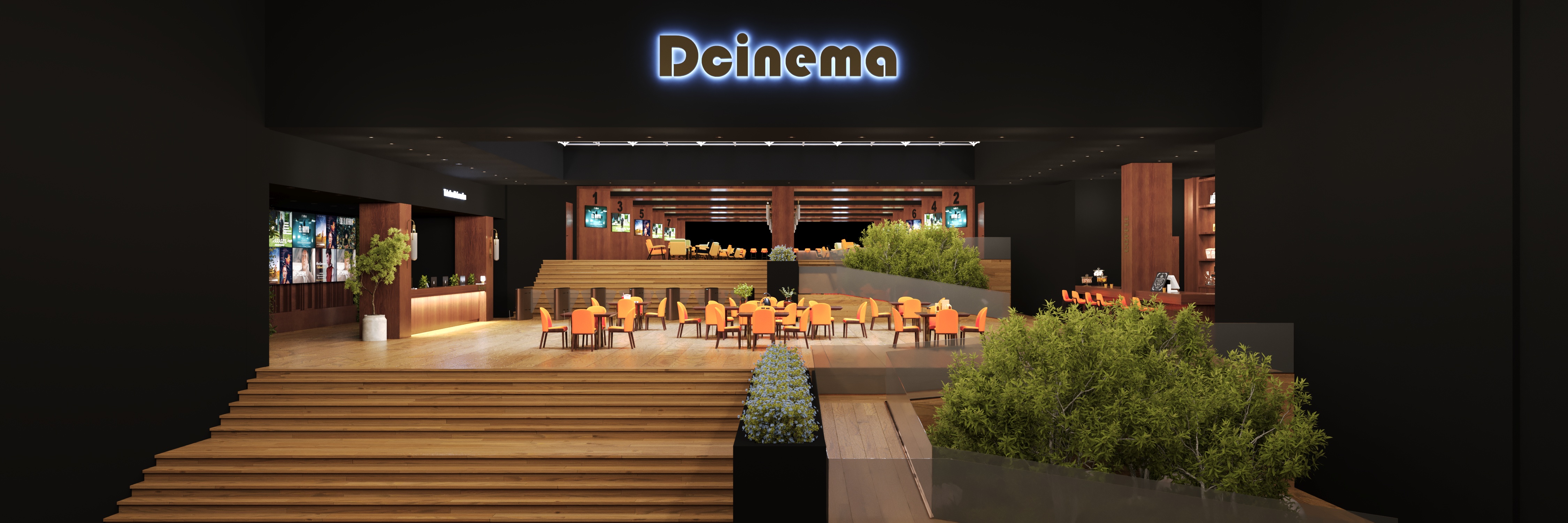 Sulaymaniyah Mall 电影院大厅设计-2