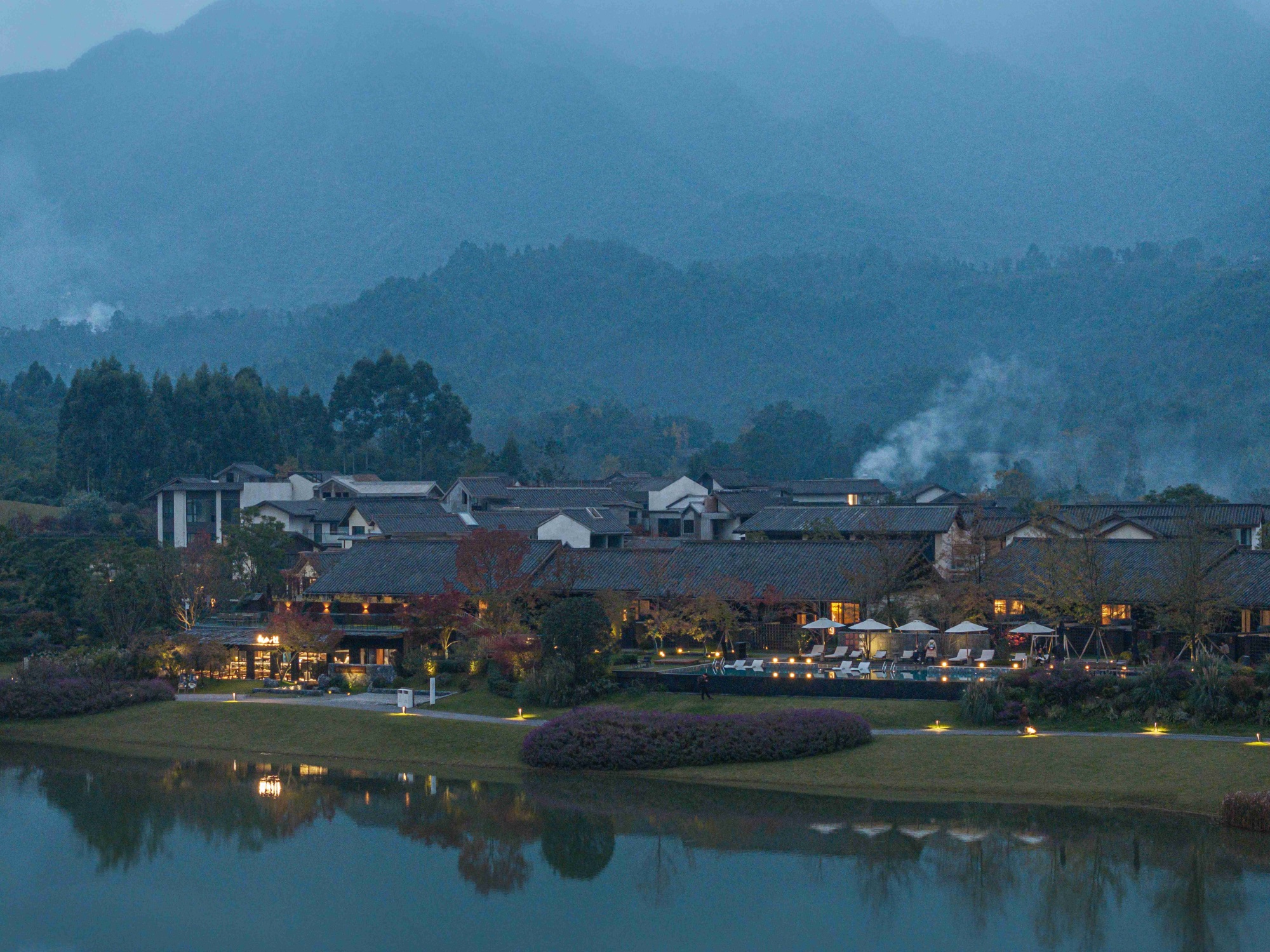 峨眉山高桥里溯溪麓谷度假酒店丨中国眉山丨AF.d 奥凡设计-2