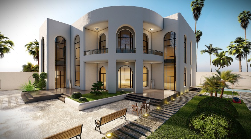 自建别墅丨阿联酋阿布扎比-43