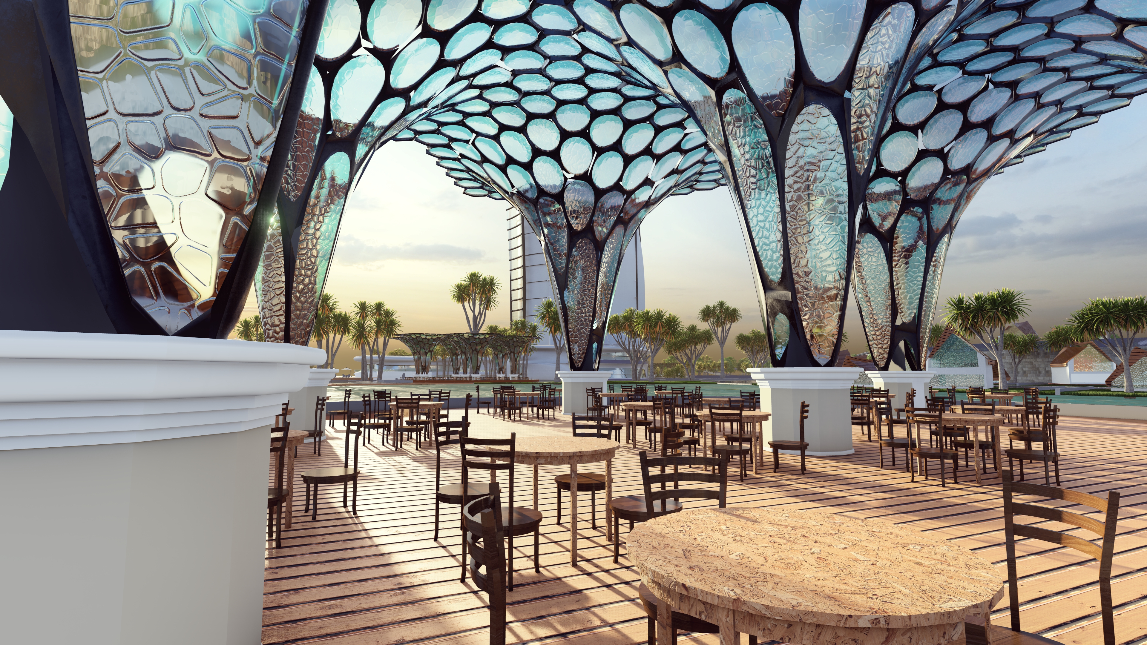 旅游与健康综合体丨叙利亚丨Adnan Obaji-8