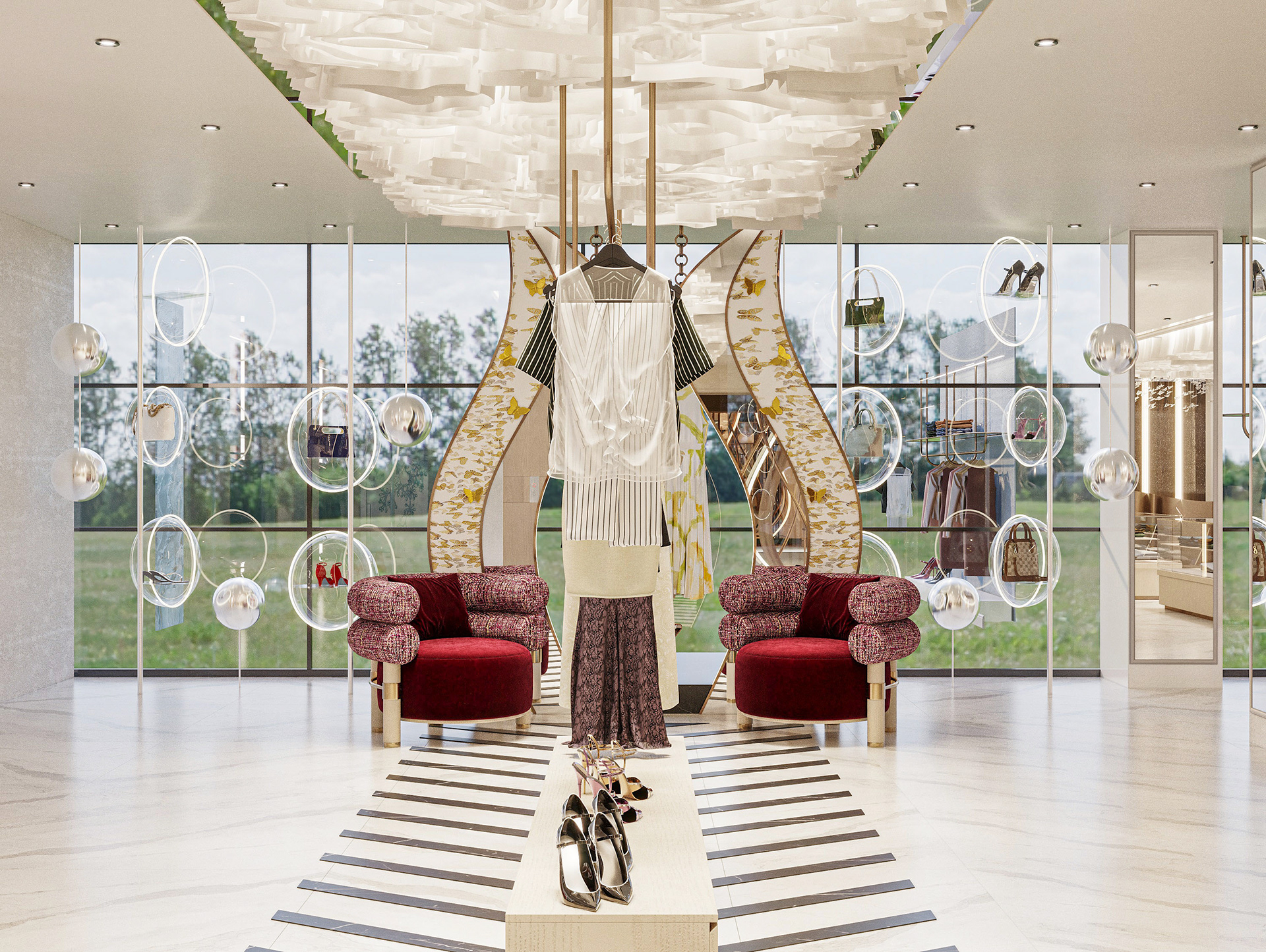 Women Clothıng Store 室内设计丨Dilan Demircigil-15