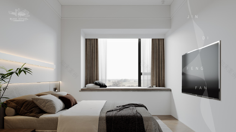 金地峯范 | 极简主义与功能主义的完美融合-7