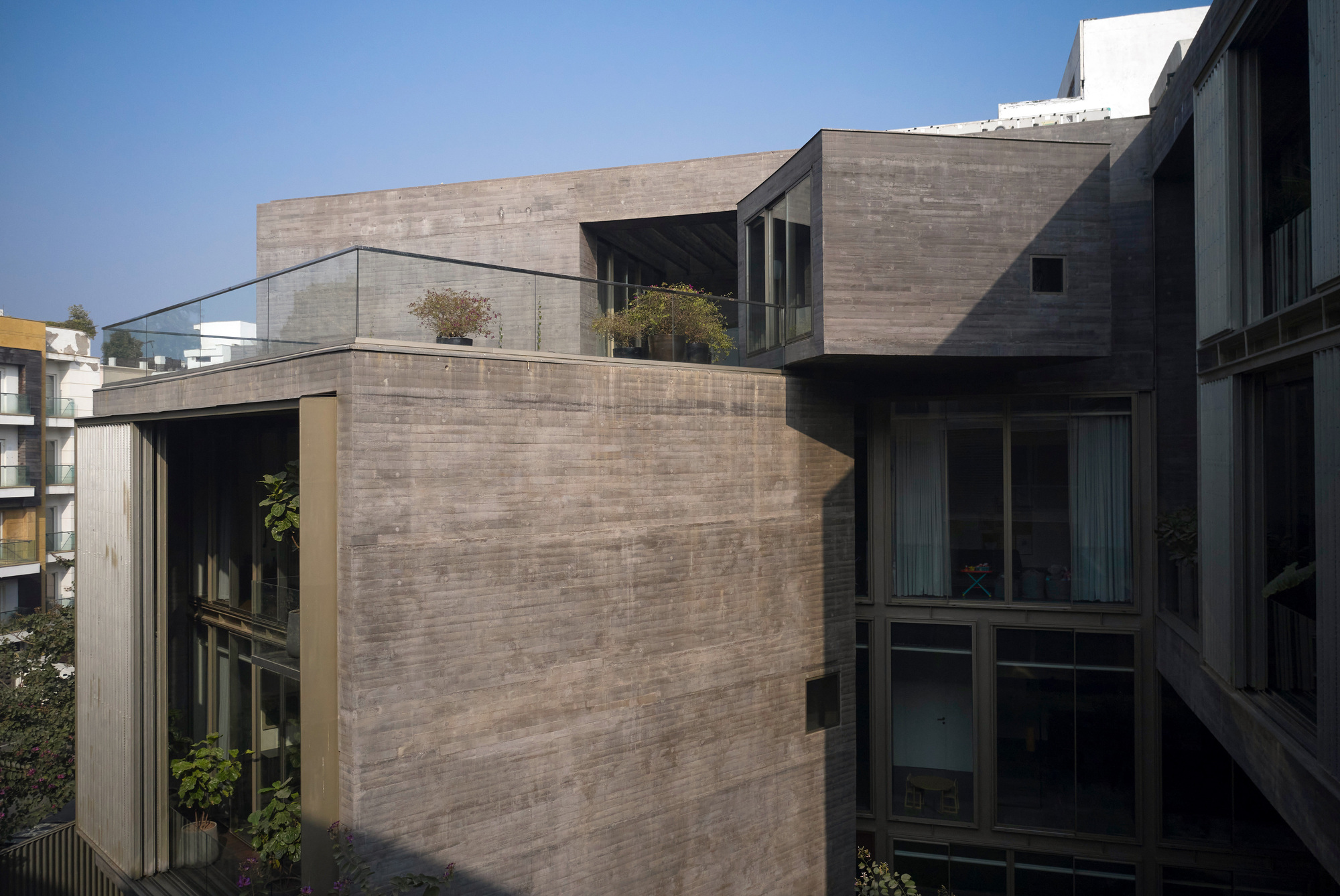 三个拱廊屋丨印度新德里丨Matra Architects & Rurban Planners-18