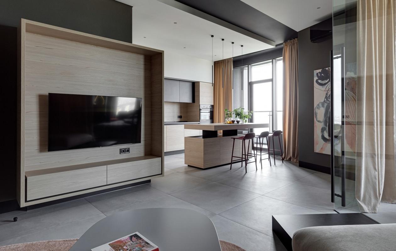 简约小公寓设计丨乌克兰基辅丨Illia Tovstonog-8