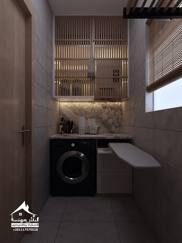 简单洗衣区设计丨Fatheya Elsayed-8