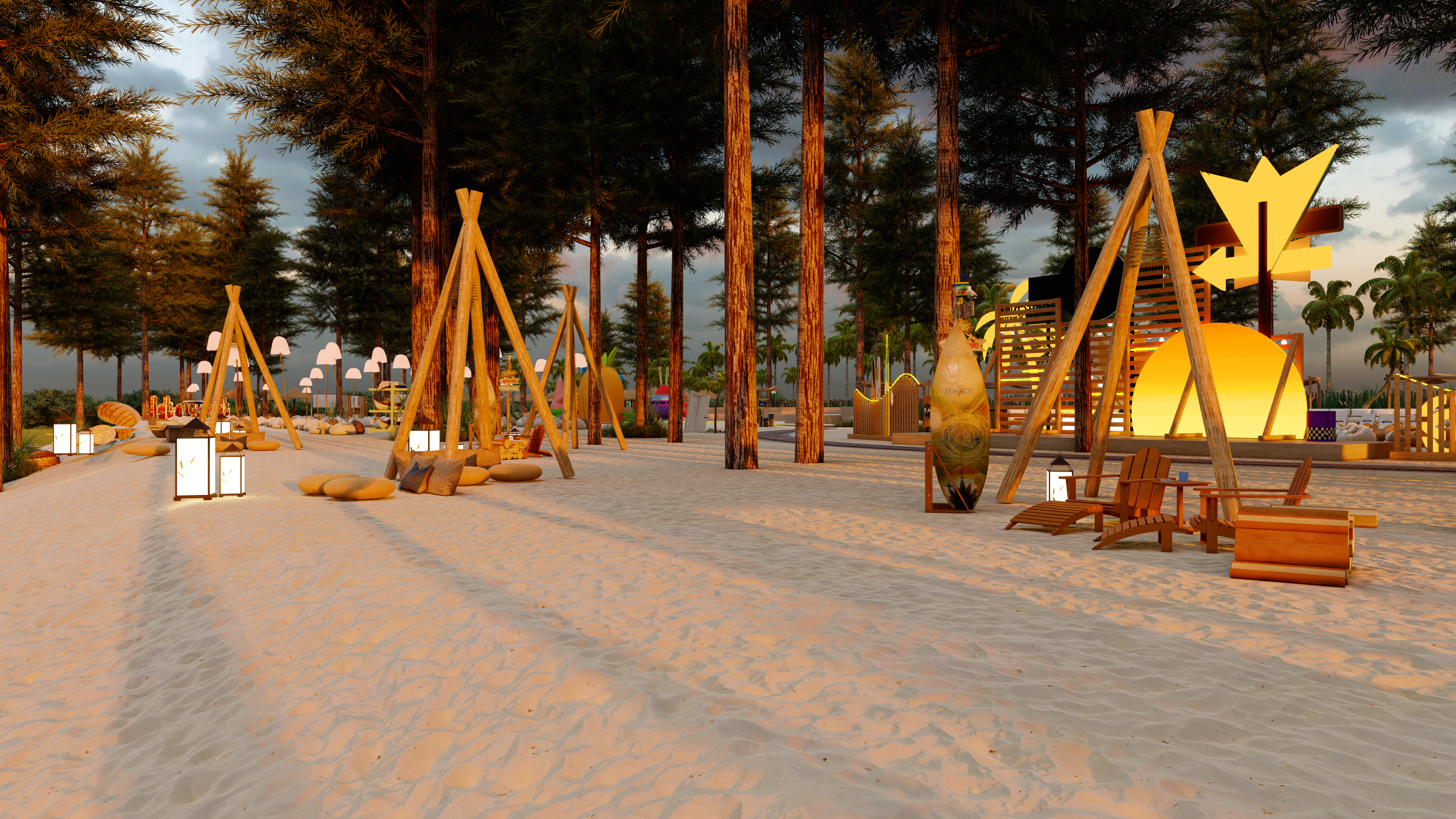 Lata Sunset 海滨游乐场-12