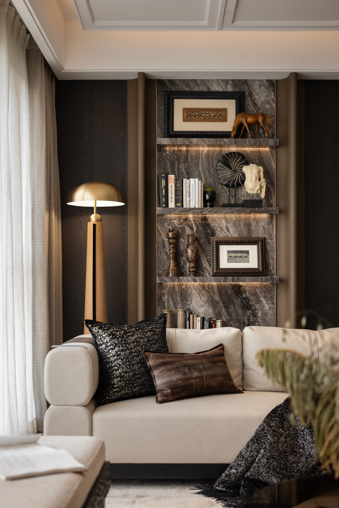 贵阳万科·未来溪地丨中国贵阳丨软装GNU金秋设计,硬装深圳市梵一舍室内装饰设计-35