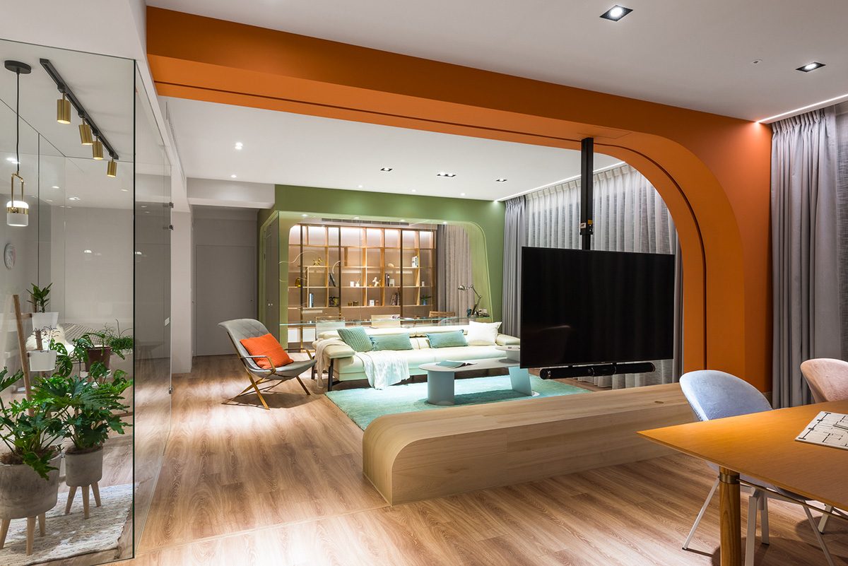 新北汐止 231㎡退休宅，麻石设计打造舒适恬静空间-55