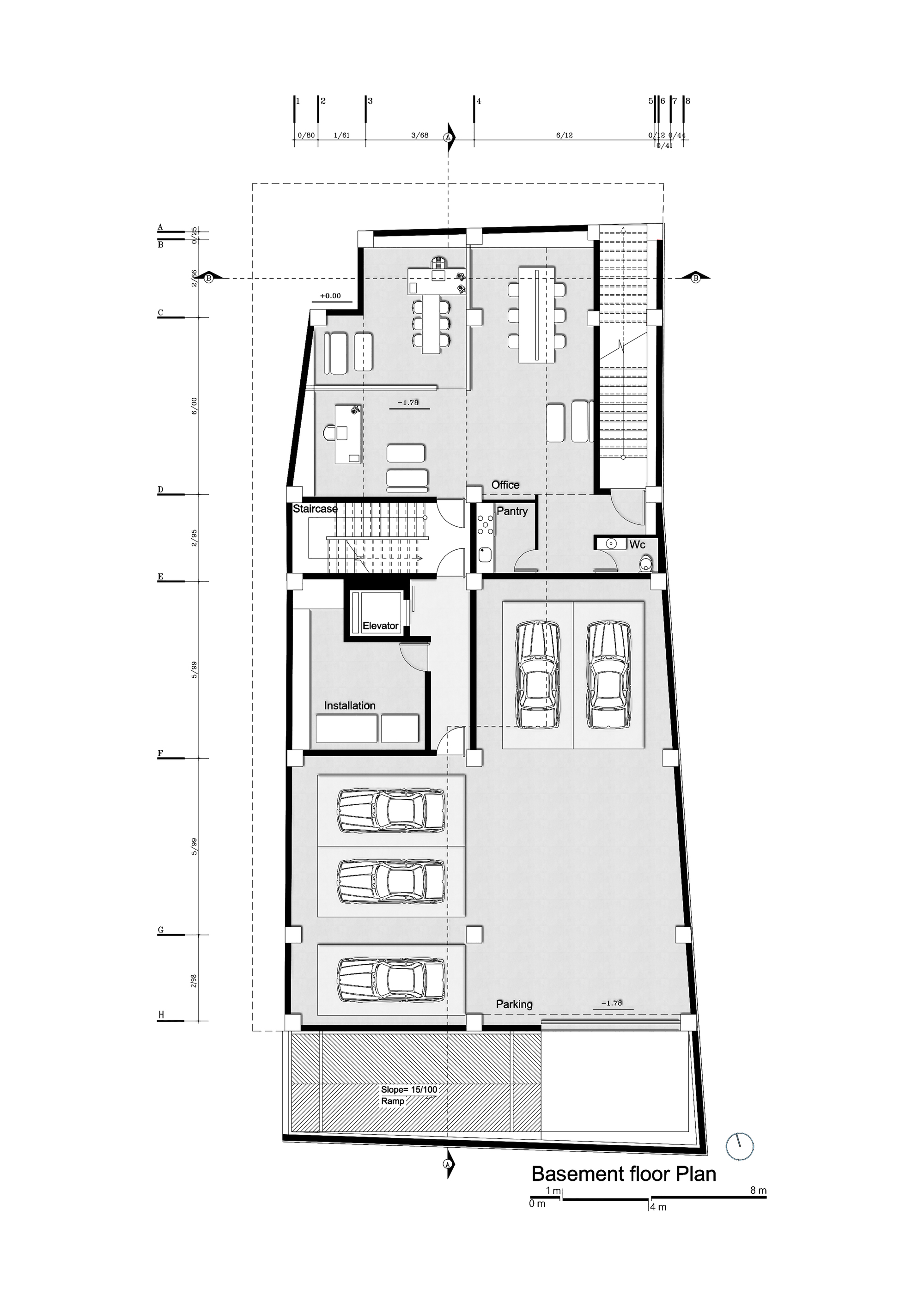 邦拉德住宅丨伊朗丨Mohat Office-41