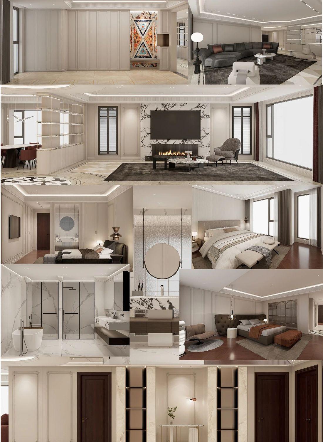 西安曲江紫汀苑私宅设计丨中国西安丨集韵设计-16