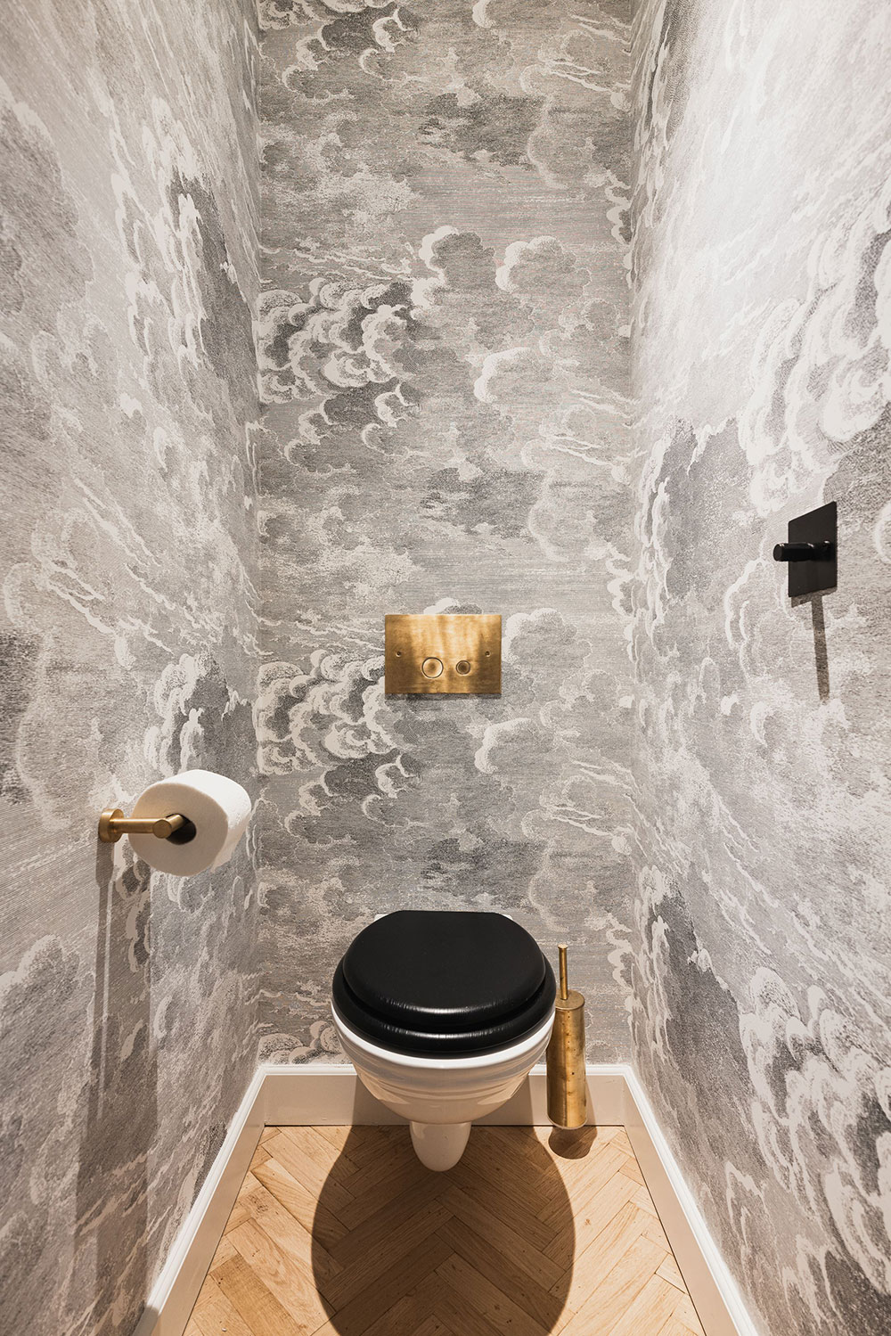 阿姆斯特丹时尚公寓 | 墙纸与设计的完美融合-28