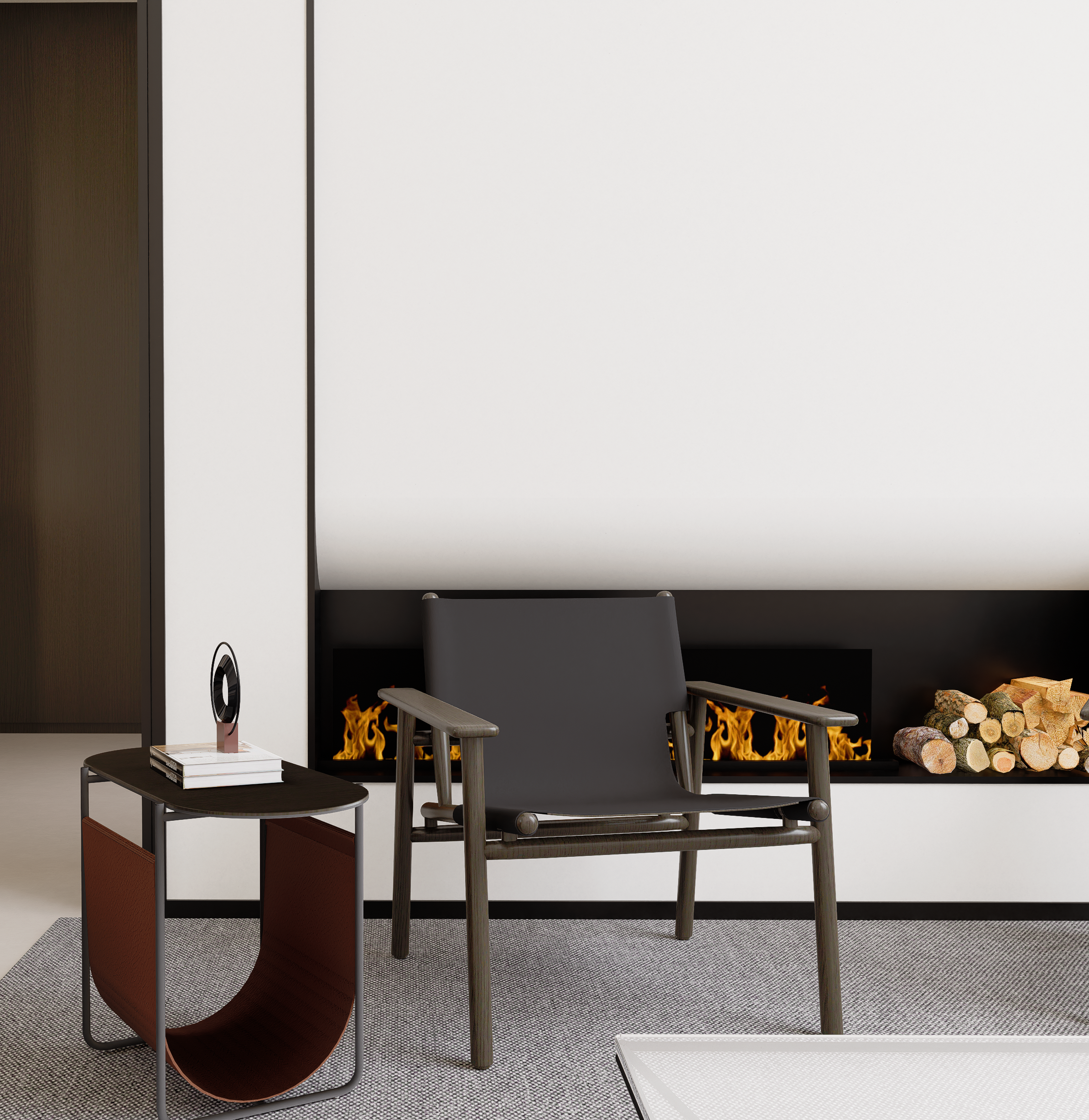 现代风格别墅客厅-6