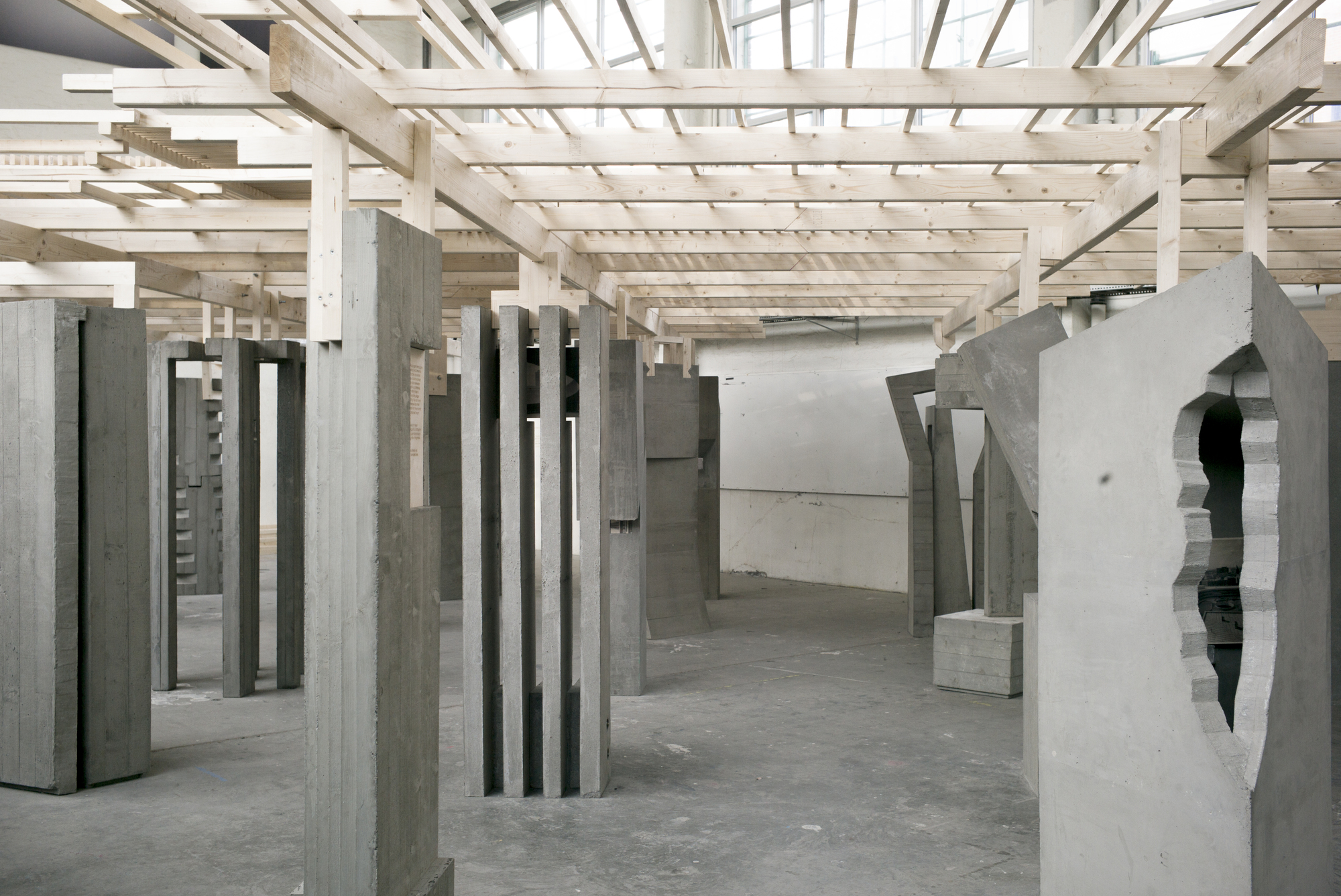 致敬 Oslo Y-building 的临时展览空间-21