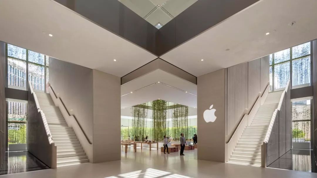 东京苹果旗舰店，现代与自然的和谐融合-47