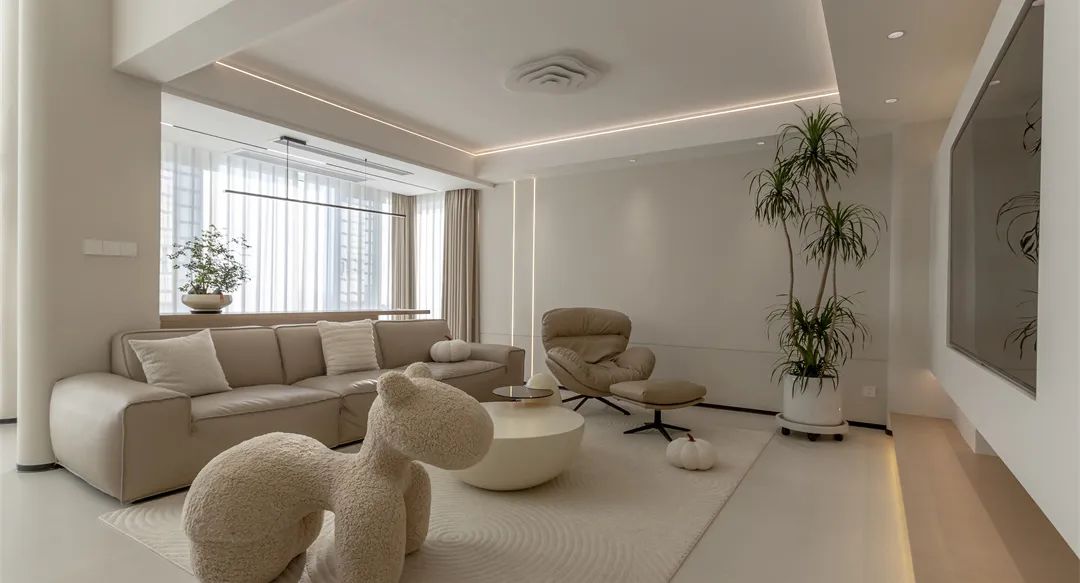 大唐实景丨500㎡别墅装修实景，邂逅法式复古风情-91