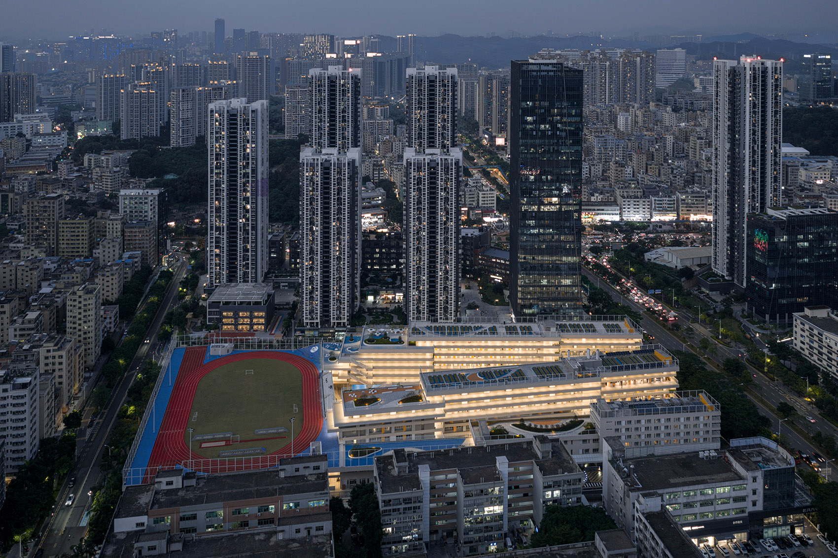 深圳市云端学校丨中国深圳丨普罗建筑设计事务所,源筑工程设计有限公司等-47