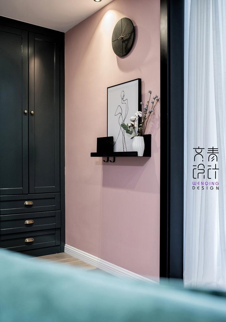 我的单身公寓 | 水泥餐桌与自画色块画的独特融合-28