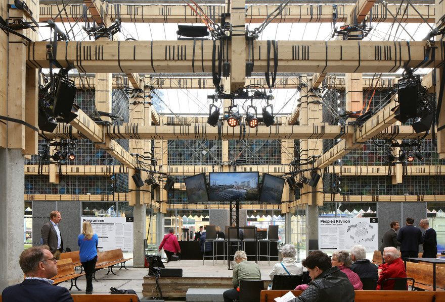 People's Pavilion "has almost no ecological footprint" say designers-16