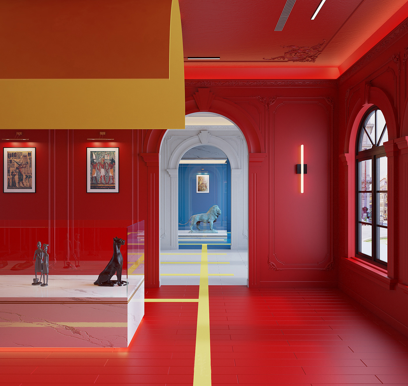 弗伦什美术馆和小博物馆 | Ahmed Tarek-6