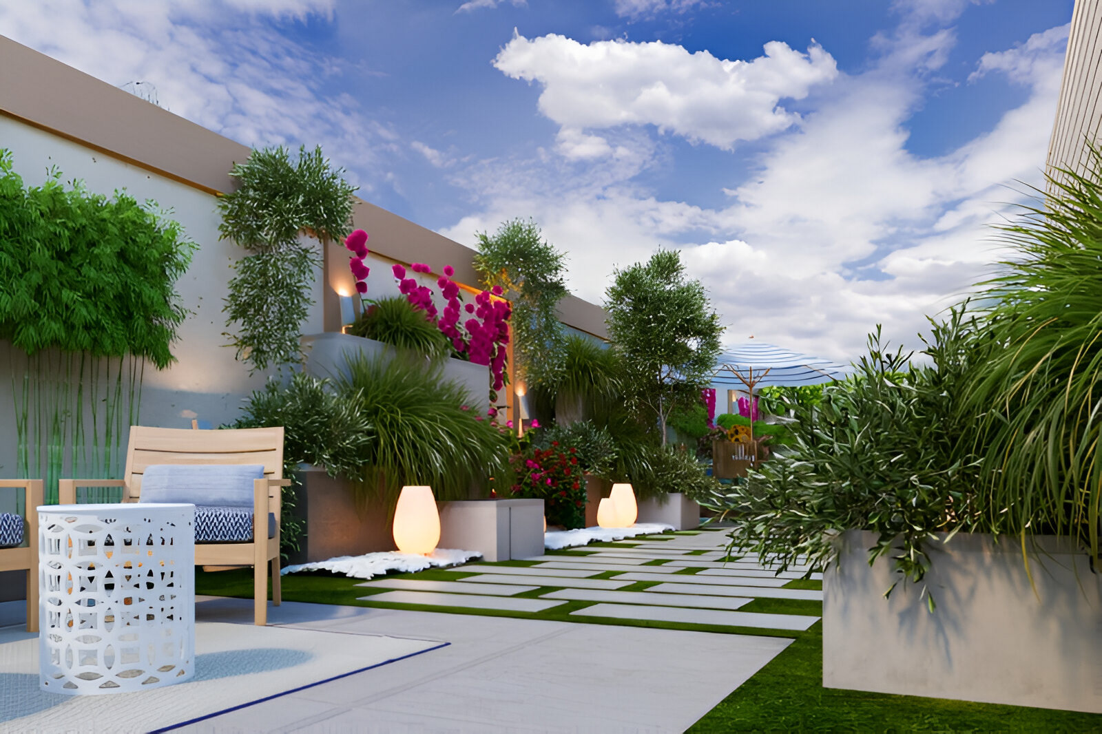 私人别墅花园设计丨埃及丨SARA SALEM-5