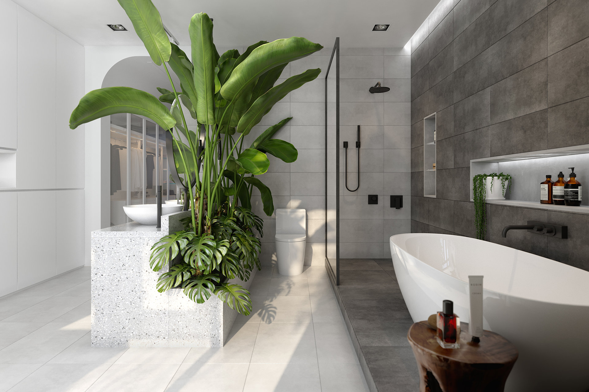 原木与植物的完美结合，打造自然派家居空间-15