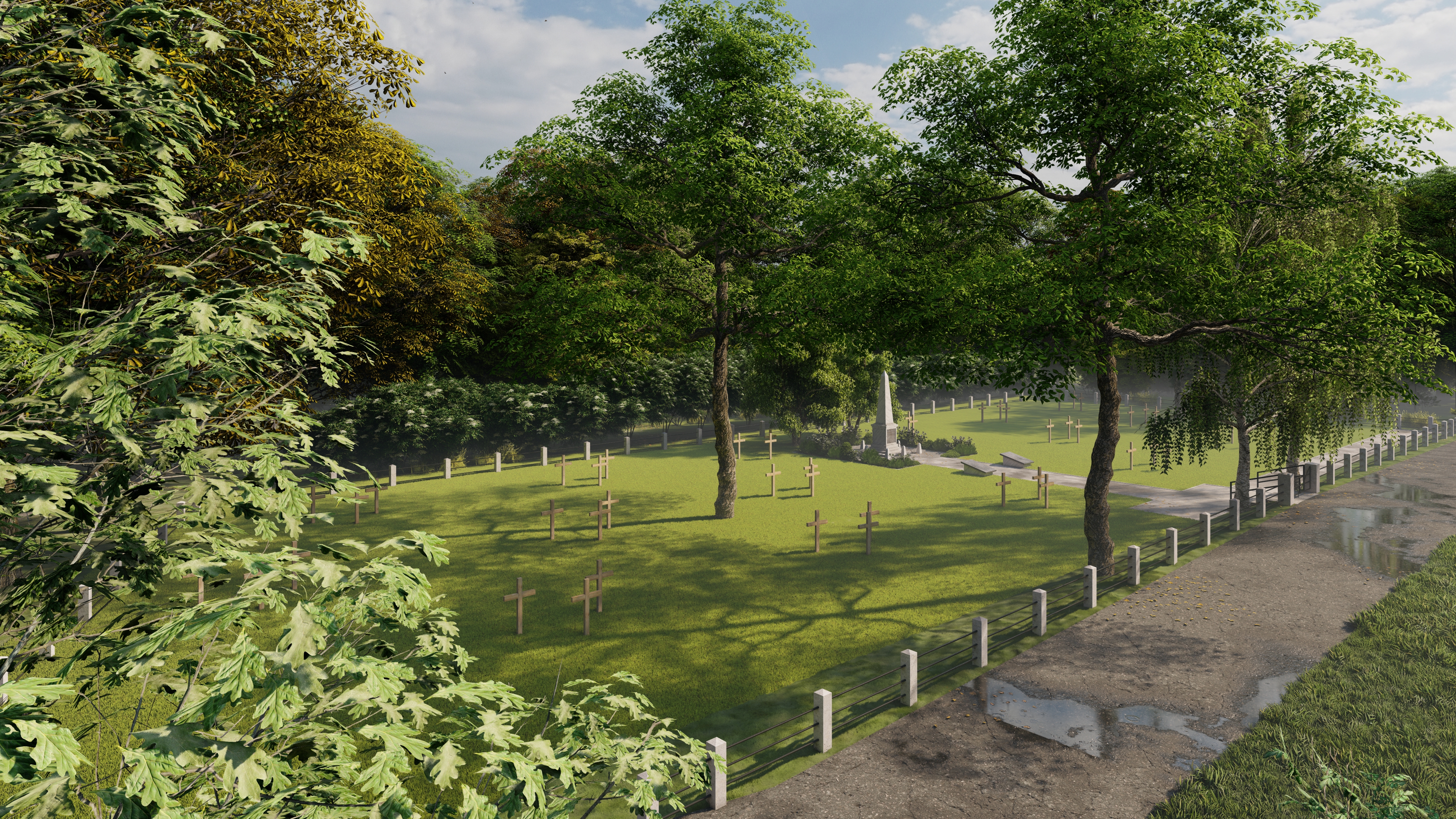 第一次世界大战墓地重建（普热梅希尔）丨波兰普热梅希尔-8