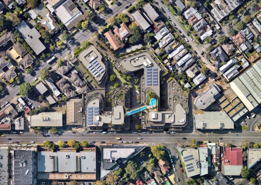 非鬼才 敢设计丨顶层连廊竟被设计成悬浮的空中泳池-2