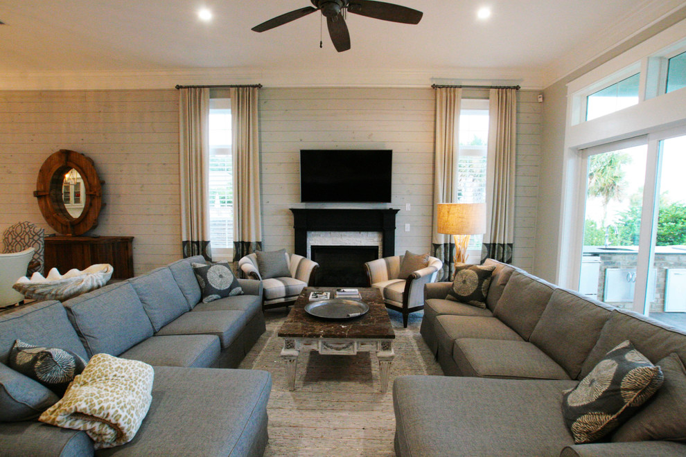 Bayou Saint John海滩小屋丨美国阿拉巴马丨Bob Chatham Custom Home Design-35