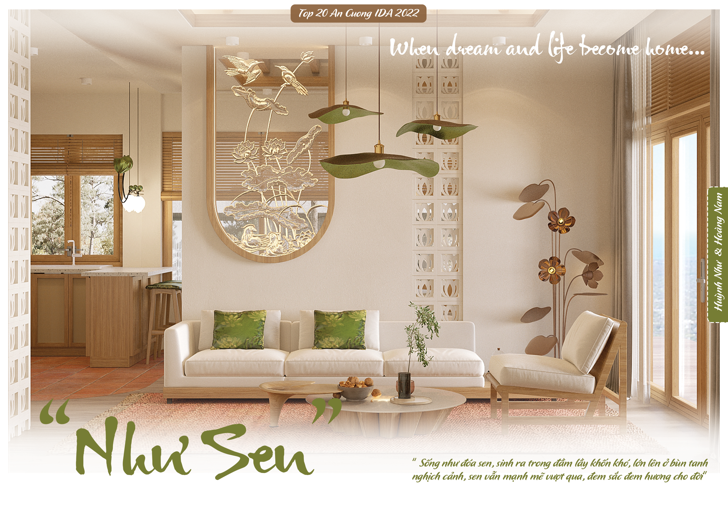 NHU SEN HOME（越南莲花之家）丨越南胡志明市丨Huynh Nhu & Hoang Nam-1