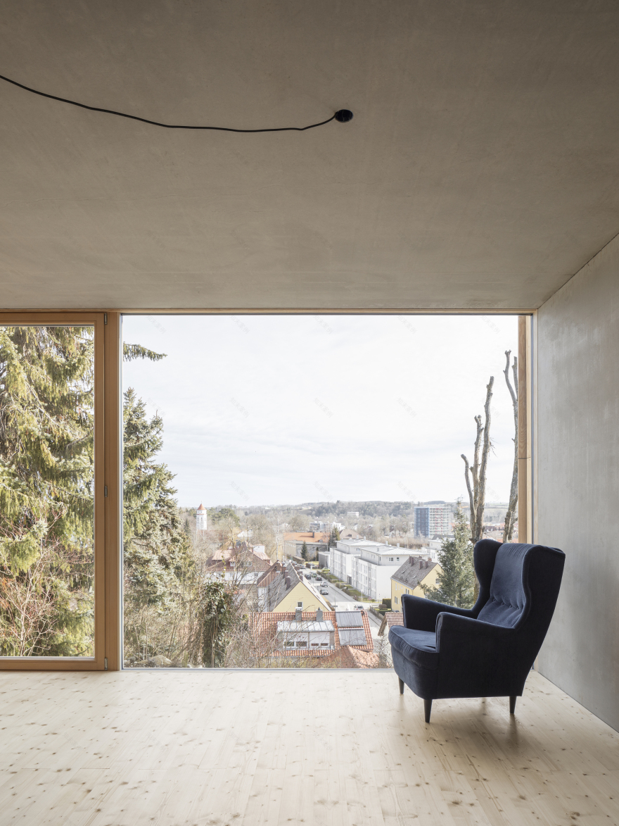 艺术家工作室兼住宅丨德国-20