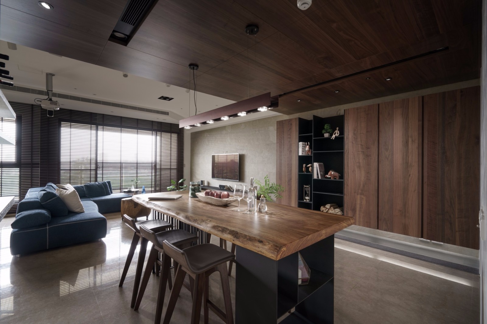 美术爱河——132m²人文居家住宅  千彩胤空间设计-17