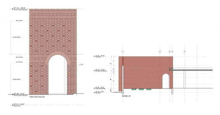 印度多层空间绿色办公室-64