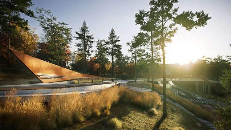 航空英雄纪念装置丨乌克兰利沃夫丨Guess Line Architects-1