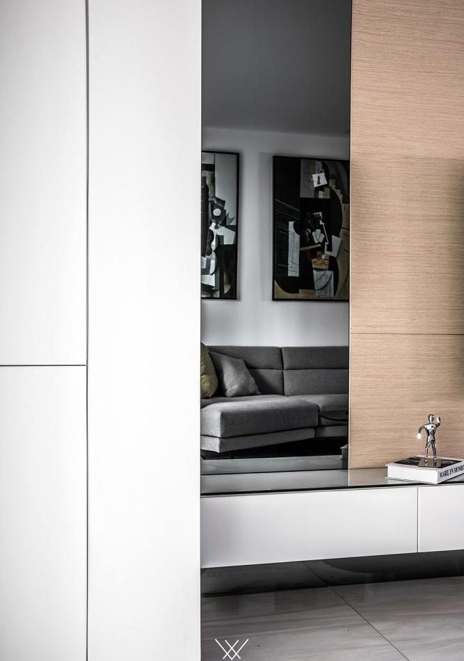 菲拉设计丨平层丨弧形玄关,值得拥有-10