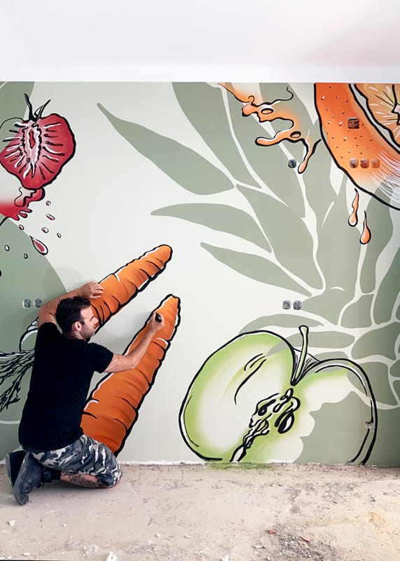O Sorriso餐厅墙面绘画设计丨葡萄牙丨Karlijn van de Wier与Jeroen-24