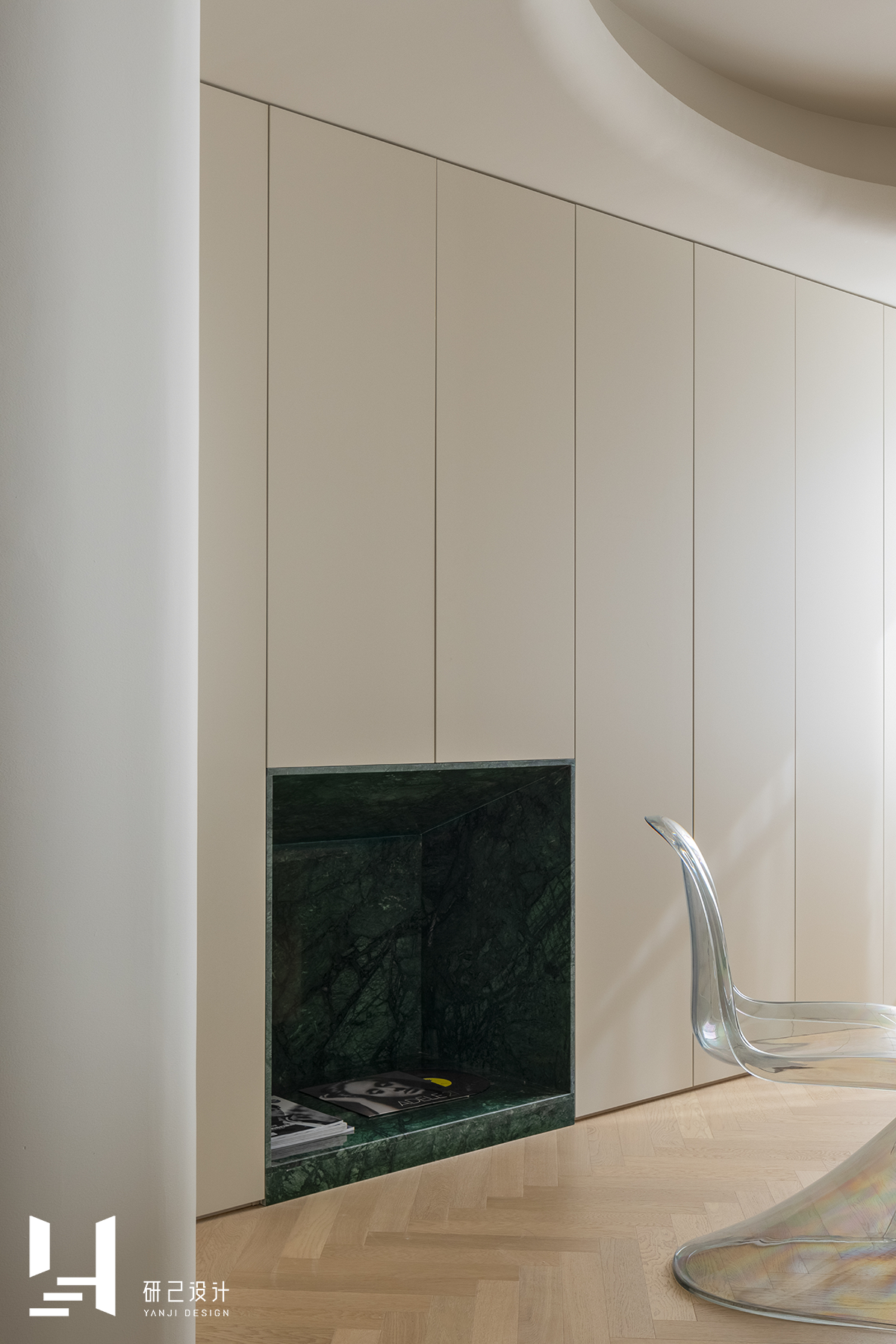 研己实景 · 113㎡法式家的新玩法丨中国芜湖丨研己设计-38