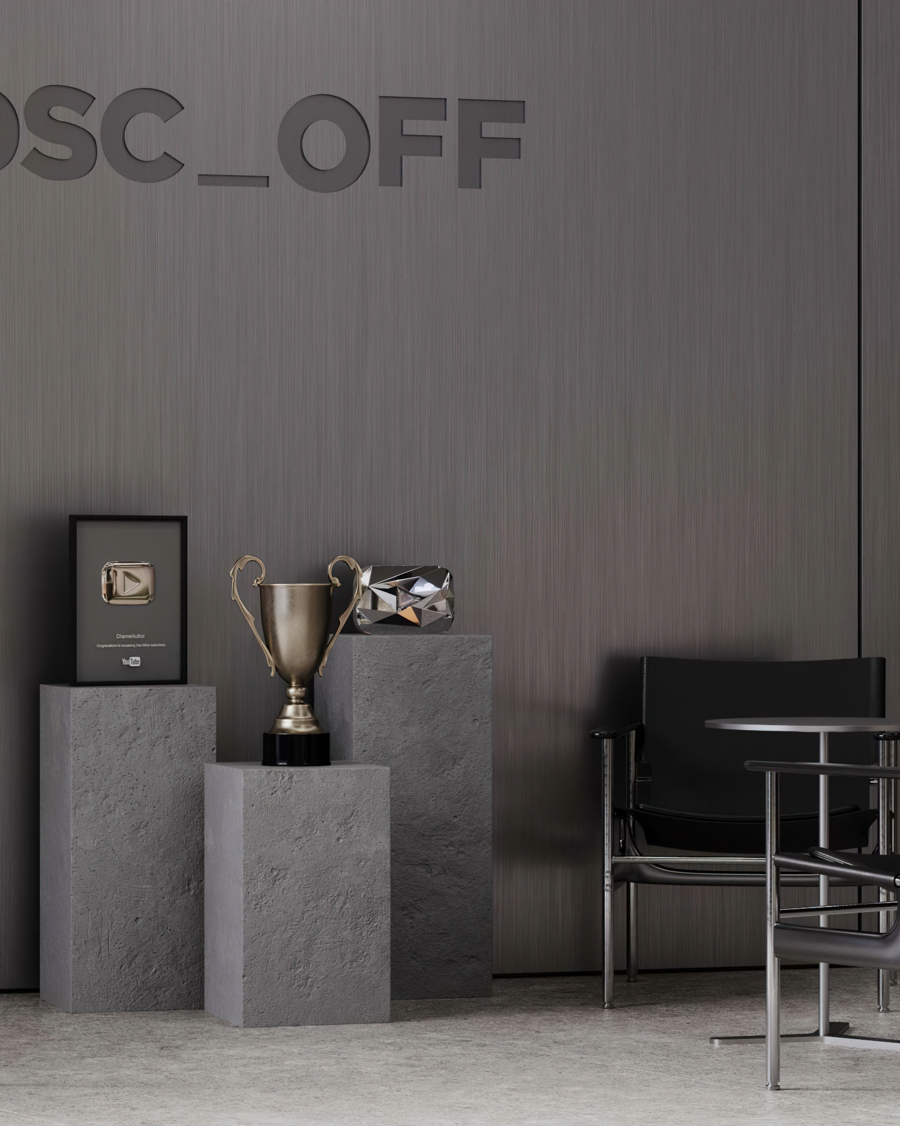 汽车展厅3D室内可视化项目-9