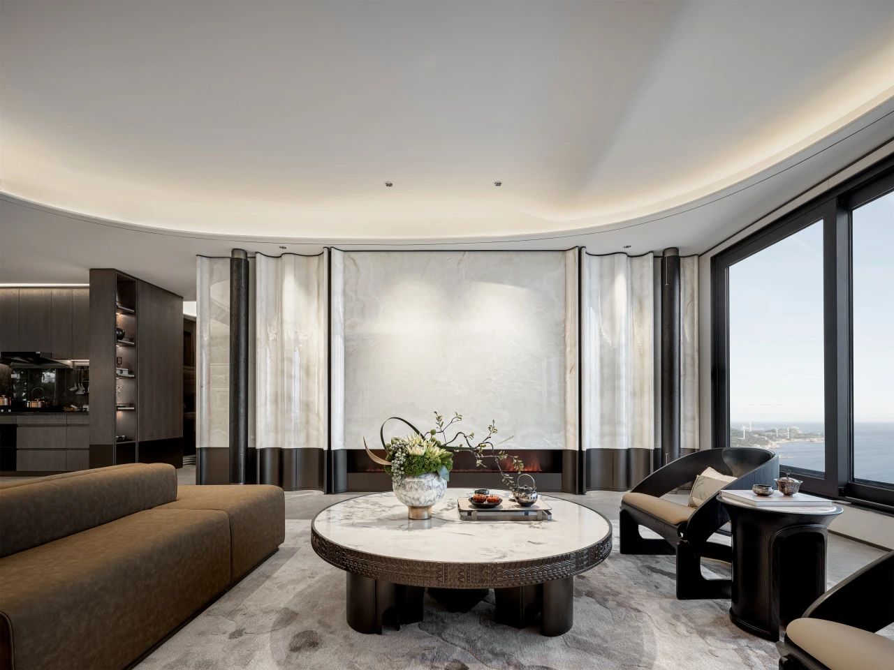 泉州湾海 210 样板大平层住宅丨中国泉州-15