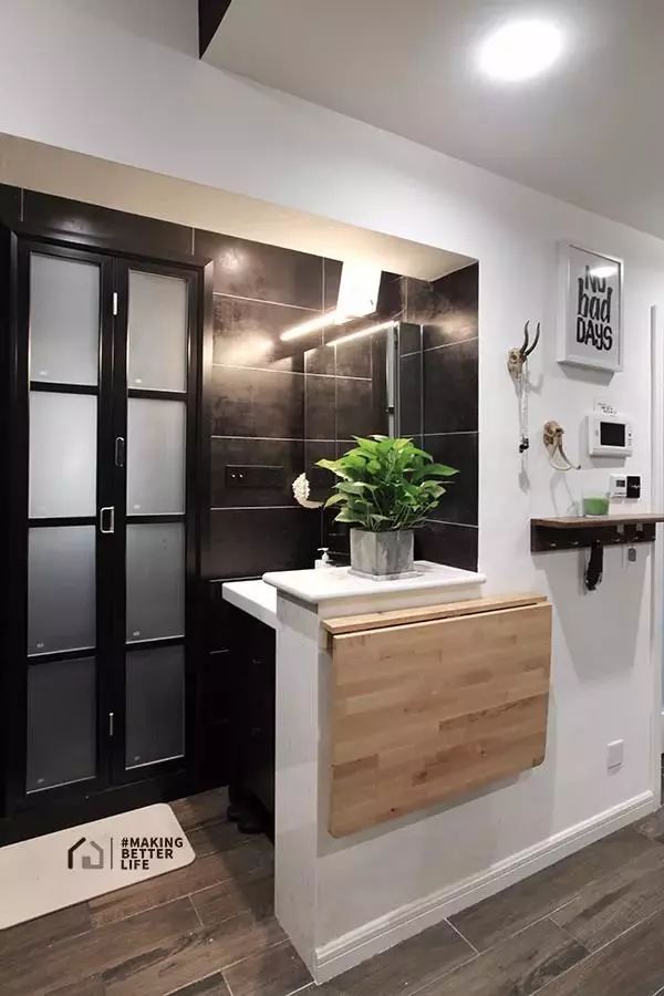 谁说小户型不能多功能！54m²也能拥有mini影院和换衣间-107