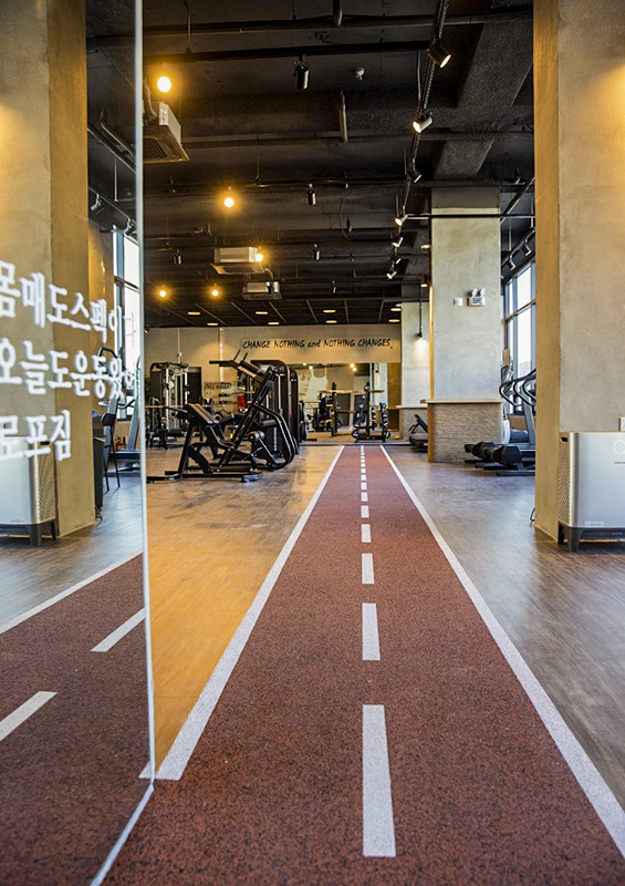 简约 95 平米健身中心，专业室内设计展现空间魅力-16