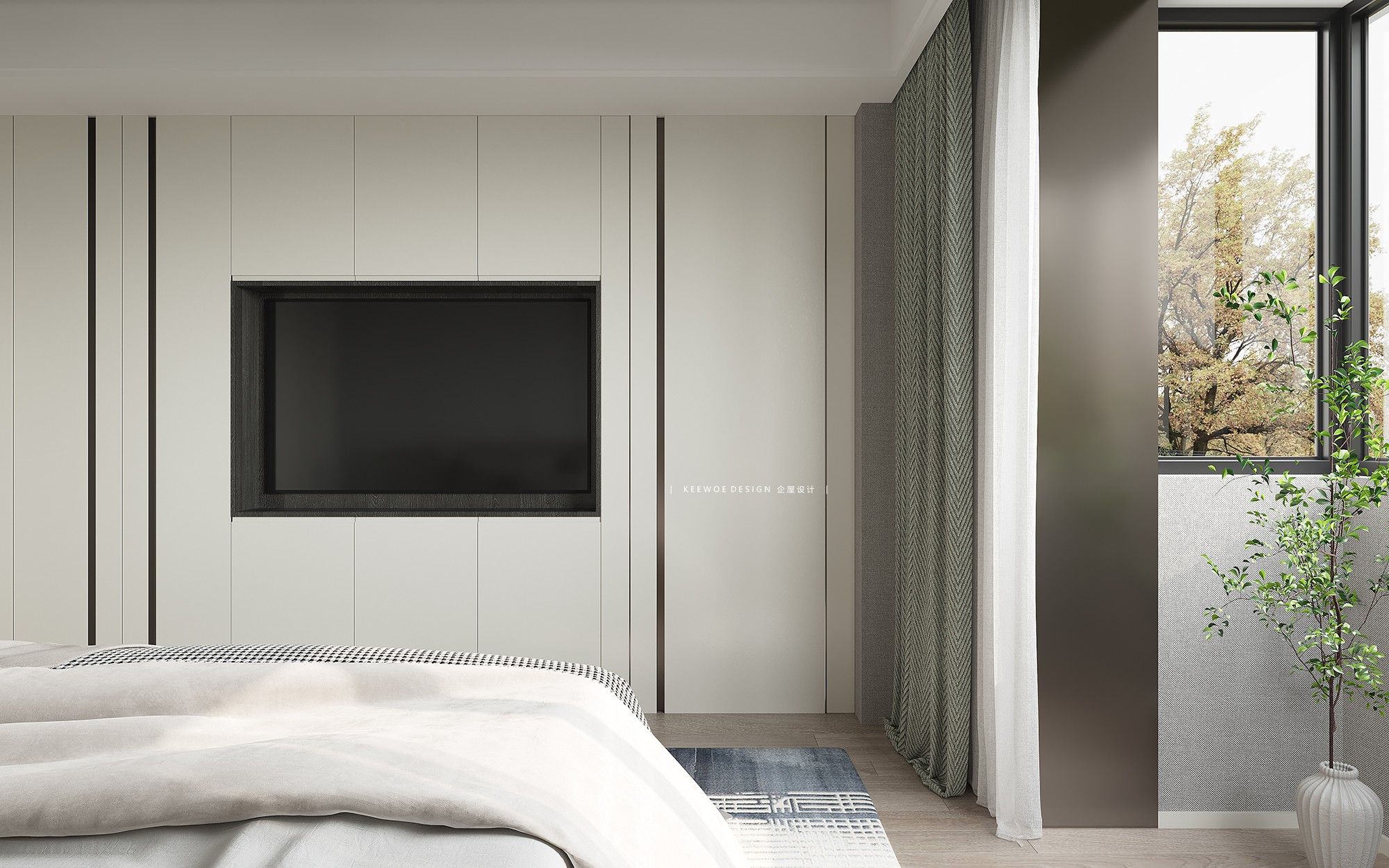 现代简约别墅设计丨企屋设计-15