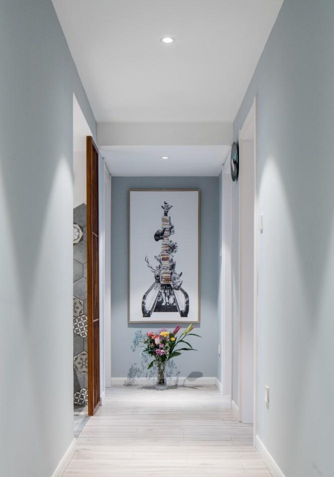 120平大四居日式混搭复式家-20