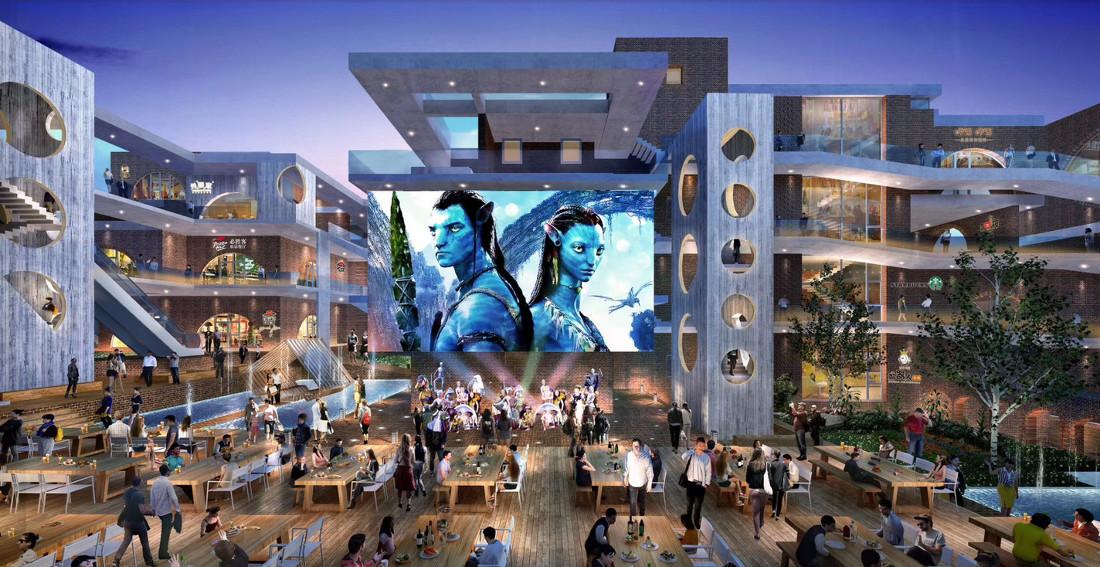 
河南庙荒红砖商业艺术中心 -2