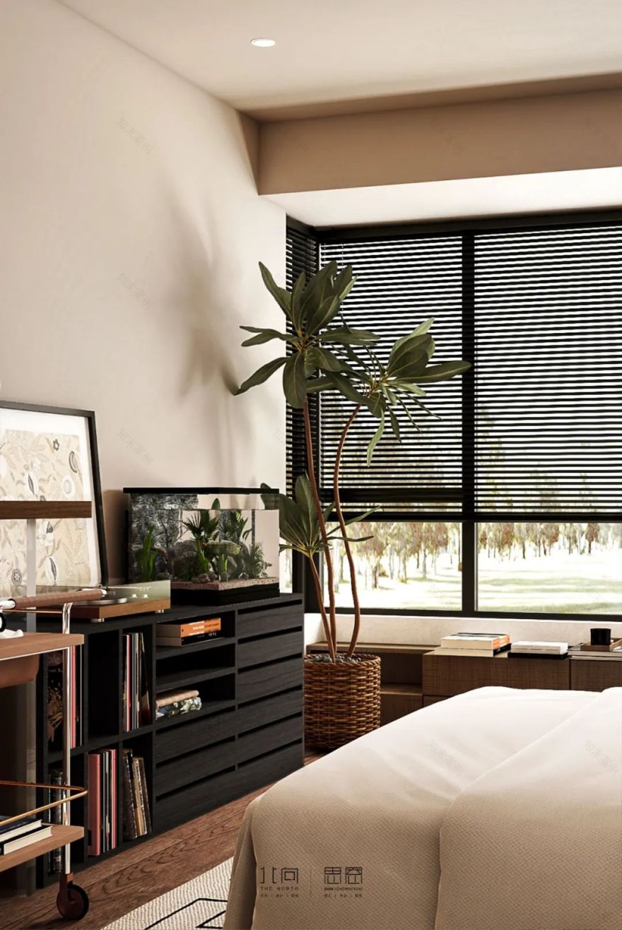 爵士花园 · 北向·思恩的诗意室内设计-33