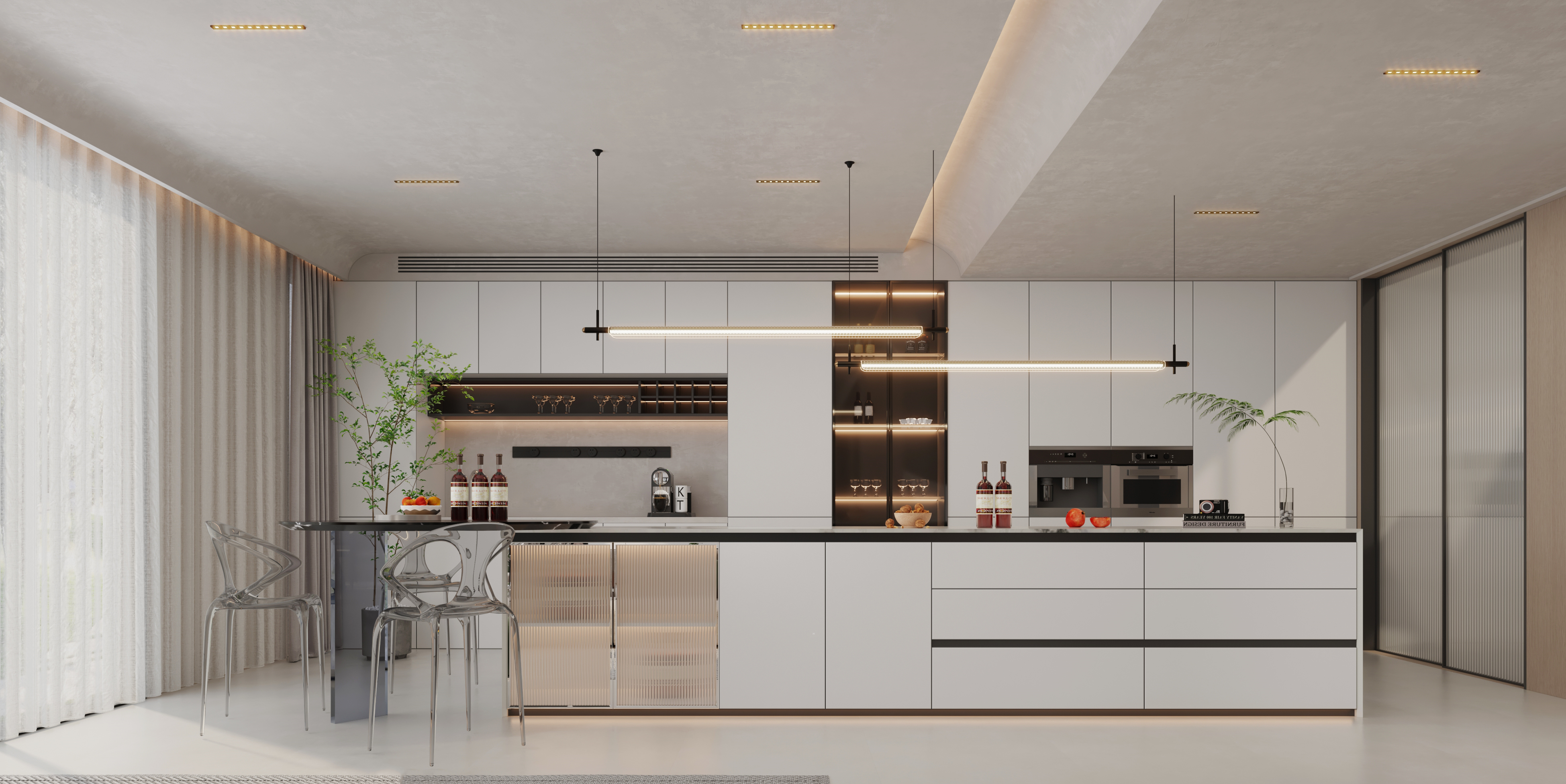  案例更新 300㎡上海别墅 现代奶油风-7