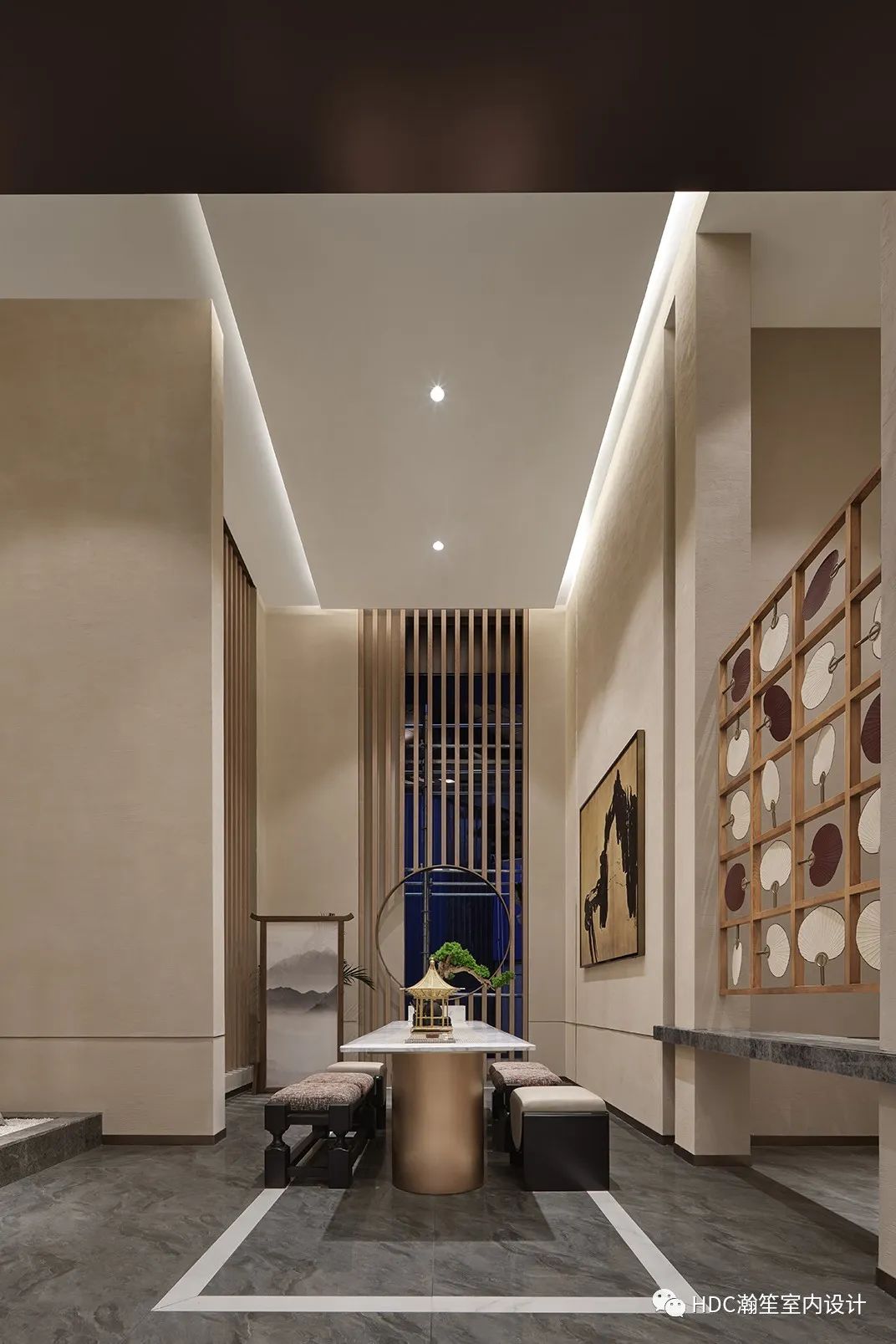 绵竹仟坤天朗样板间丨中国德阳丨HDC成都瀚笙室内设计有限公司-2