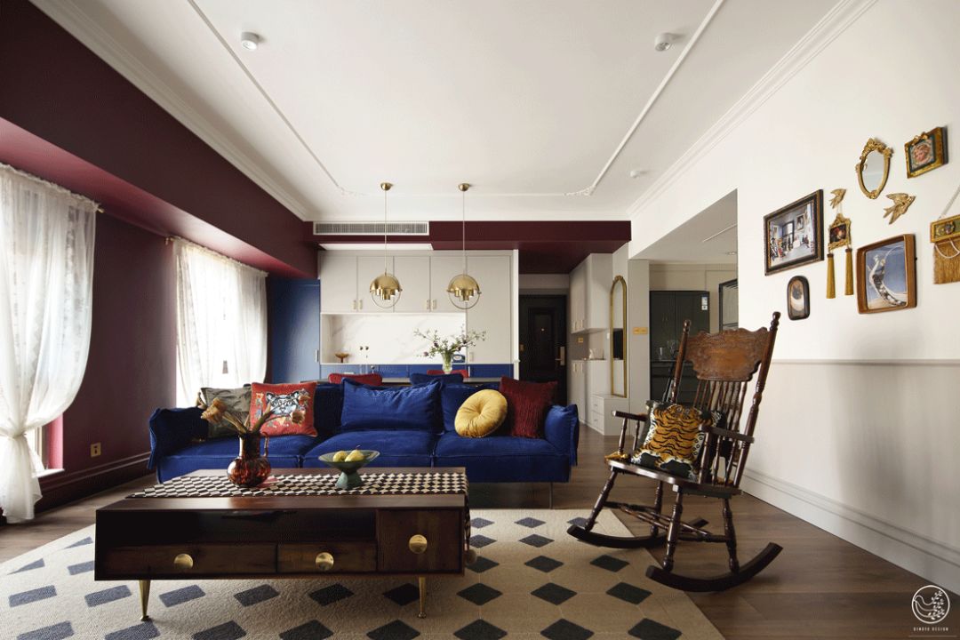 色彩斑斓的艺术之家丨中国成都丨清羽设计-14