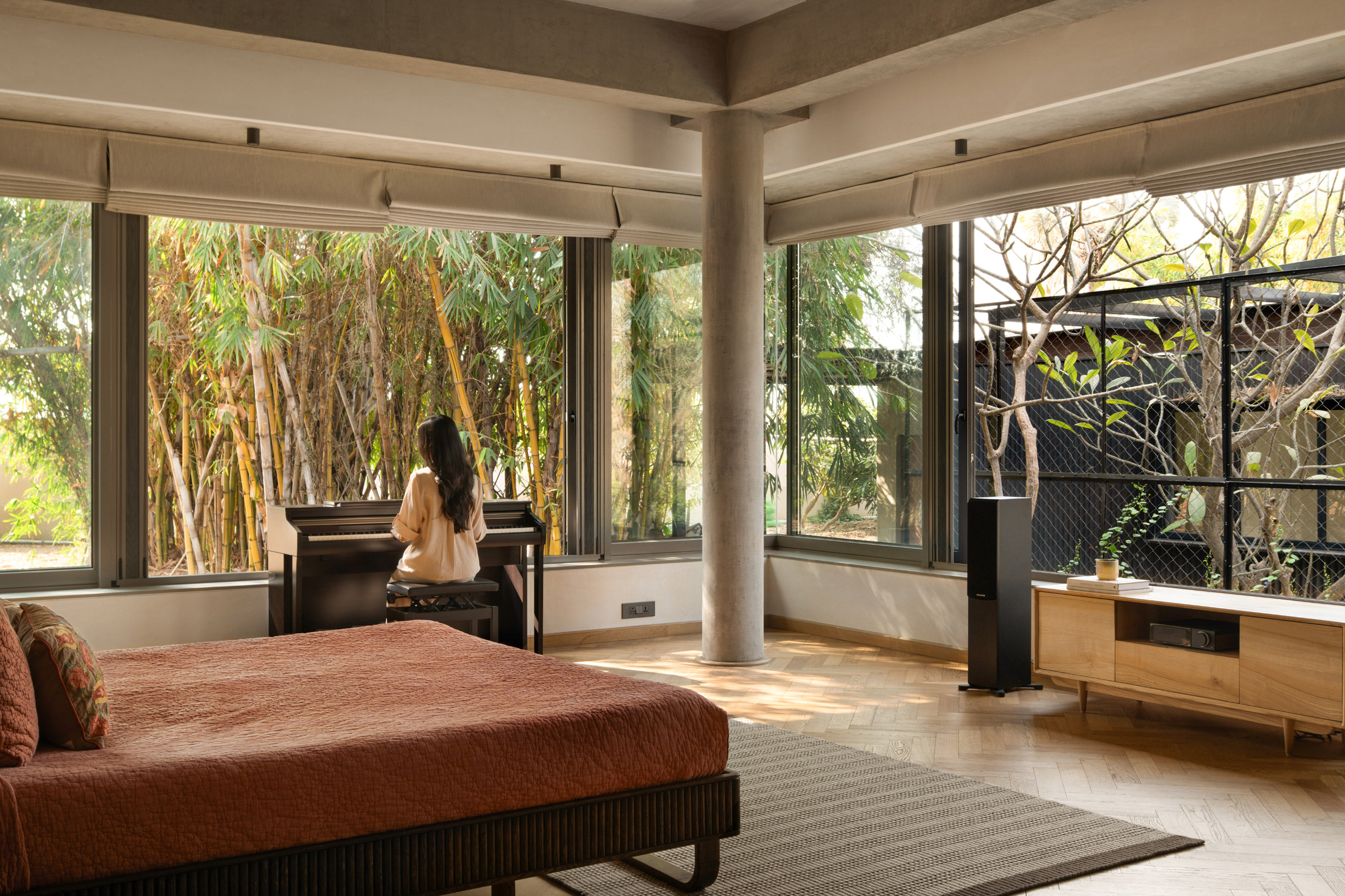 一座源于四种土壤的房子丨印度丨Hiren Patel Architects + Design-27