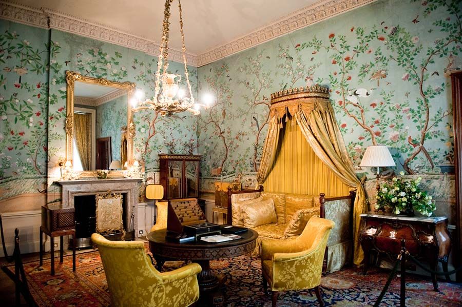 Замок Бельвуар, интерьеры в стиле историзм - 40 фото-67